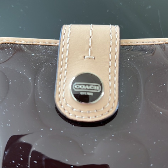 COACH small wallet - patent leather logo - Picture 2 of 8